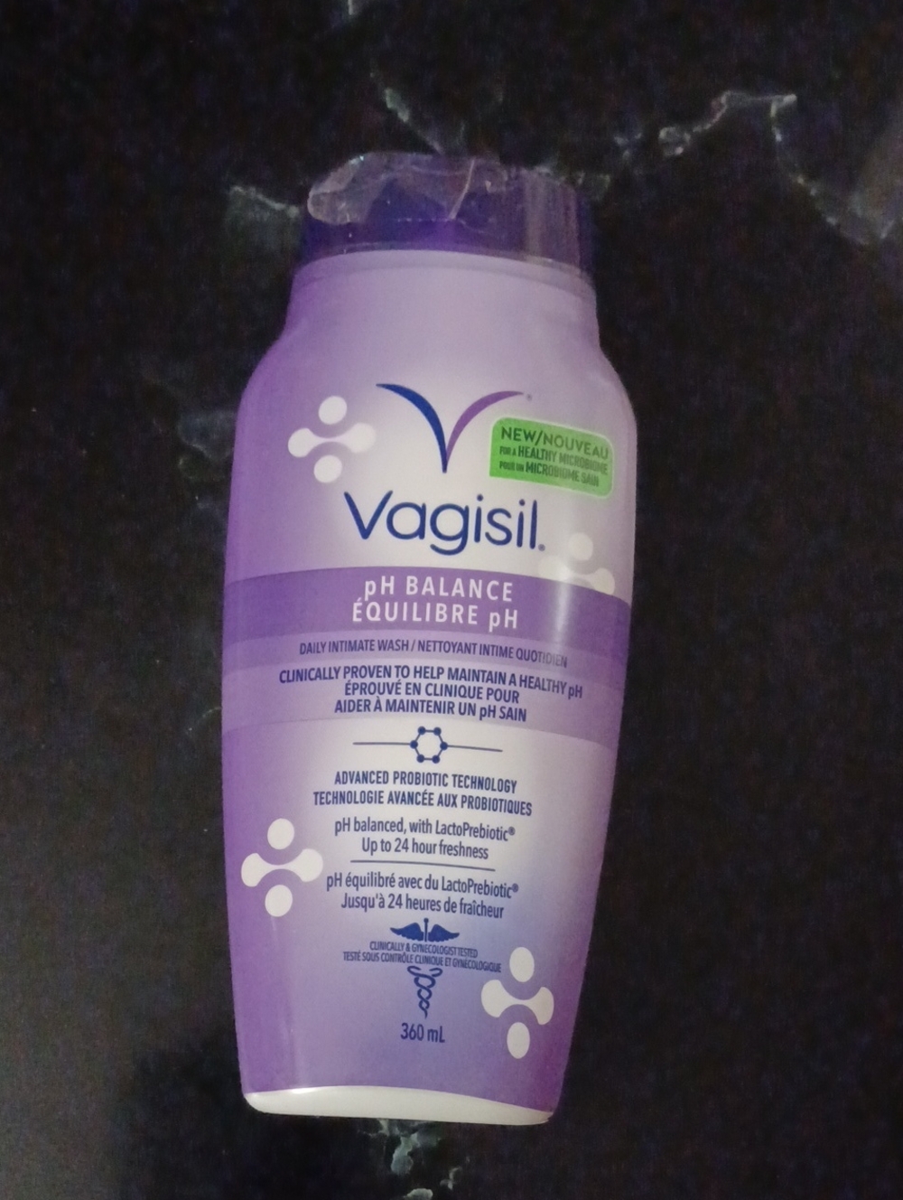 4/$40 New Vagisil pH Balance Daily Intimate Wash - 360 mL